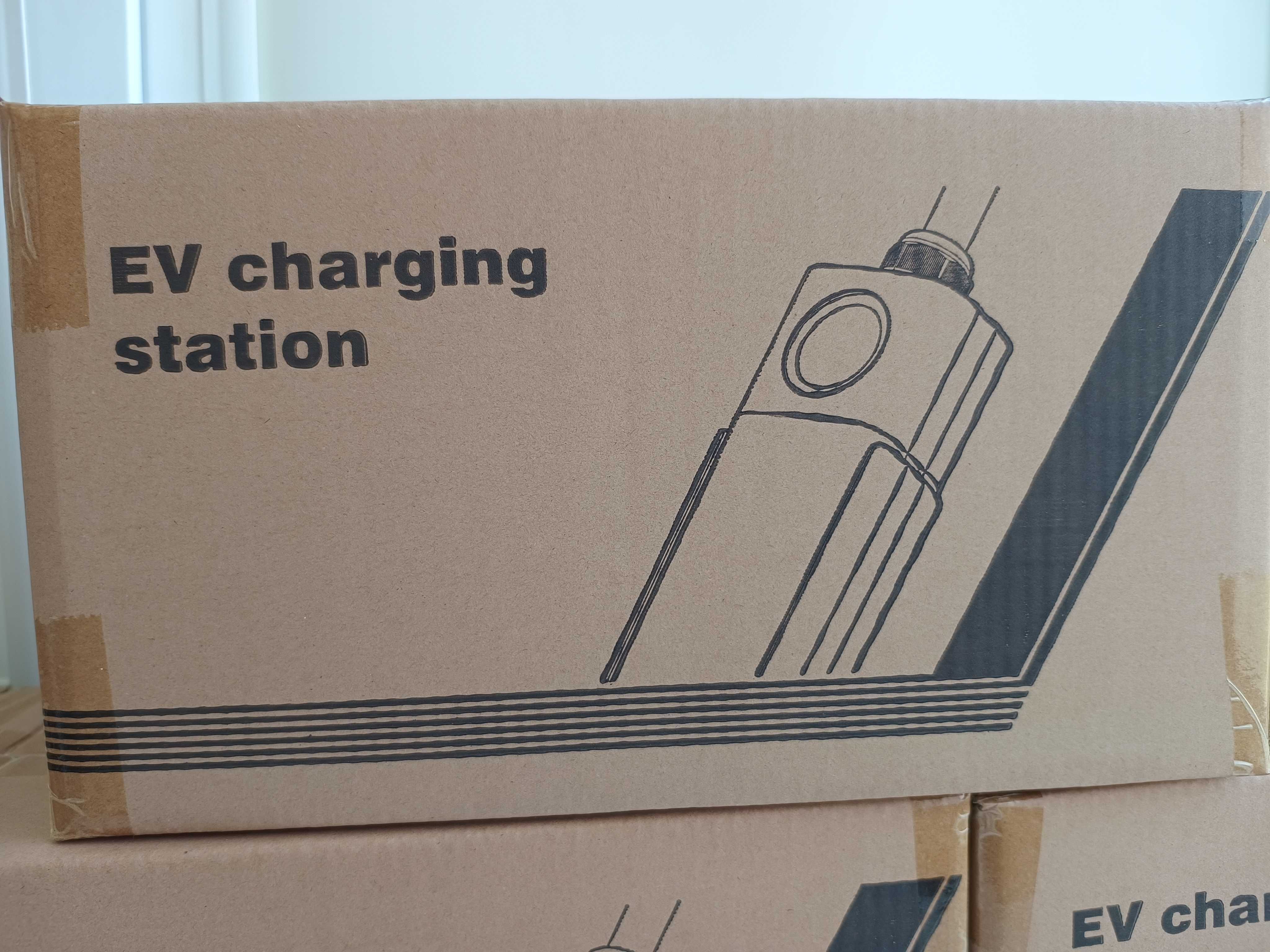 Зарядна Станция за Електромобил, 7 kW, Тип 2, Рег. на Ток и Време, NEW