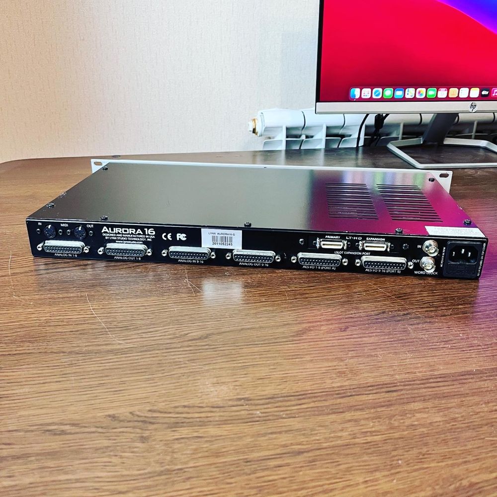 Lynx Aurora 16 i/o аудиоинтерфейс оцифровщик профи звуковая карта