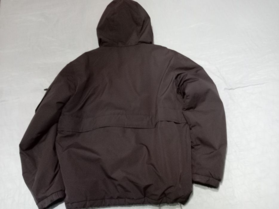 Geaca bărbați neagră, mărime M, marca Bershka, geaca este purtată