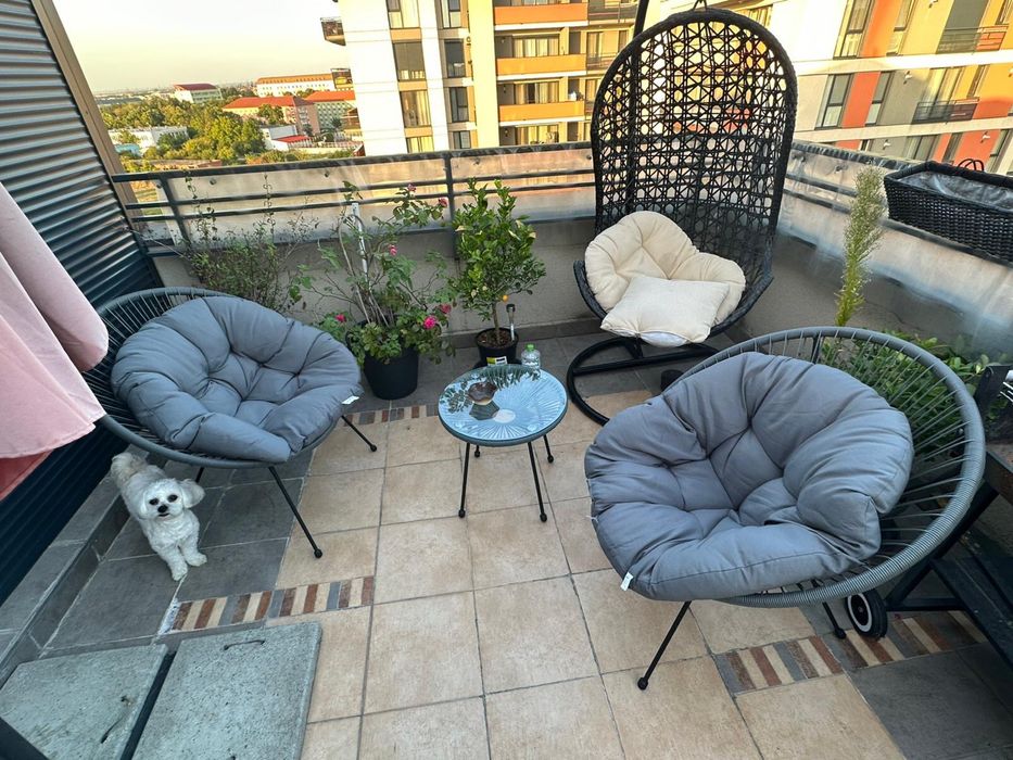 Direct proprietar,inchiriez ap 2 camere,Torontal,46mp,terasa 20 mp