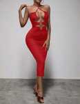 Rochie party rosu