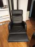 Fotoliu Relax Homcom Rabatabil Ergonomic Piele Sintetica 65 × 92 × 100