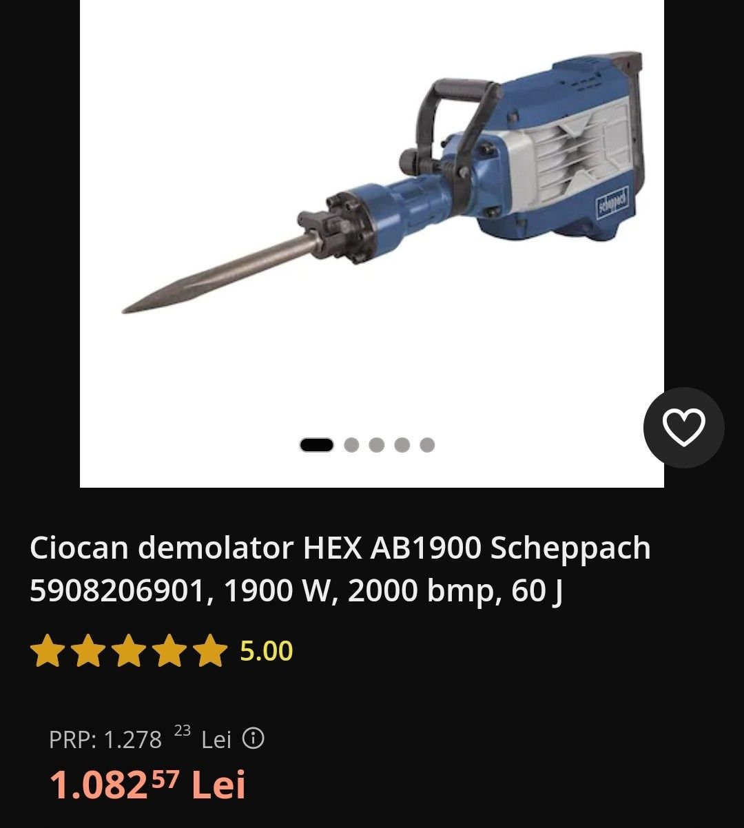 Demolator Mare 1900W, in stare foarte bună!