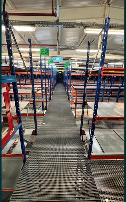 Rafturi metalice mezzanin