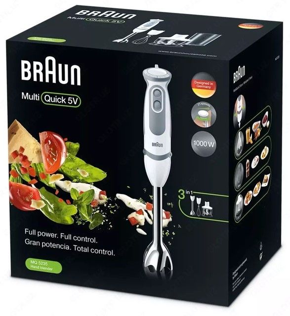 Погружной блендер Braun MQ 5235 WH