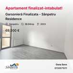 Garsonieră Finalizata - Sânpetru Residence-Gata de mutare!!