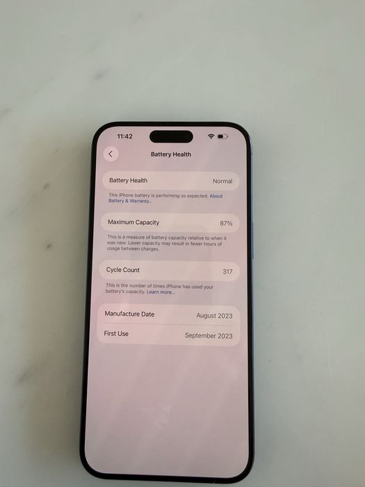 Iphone 15 pro max 256 e-sim