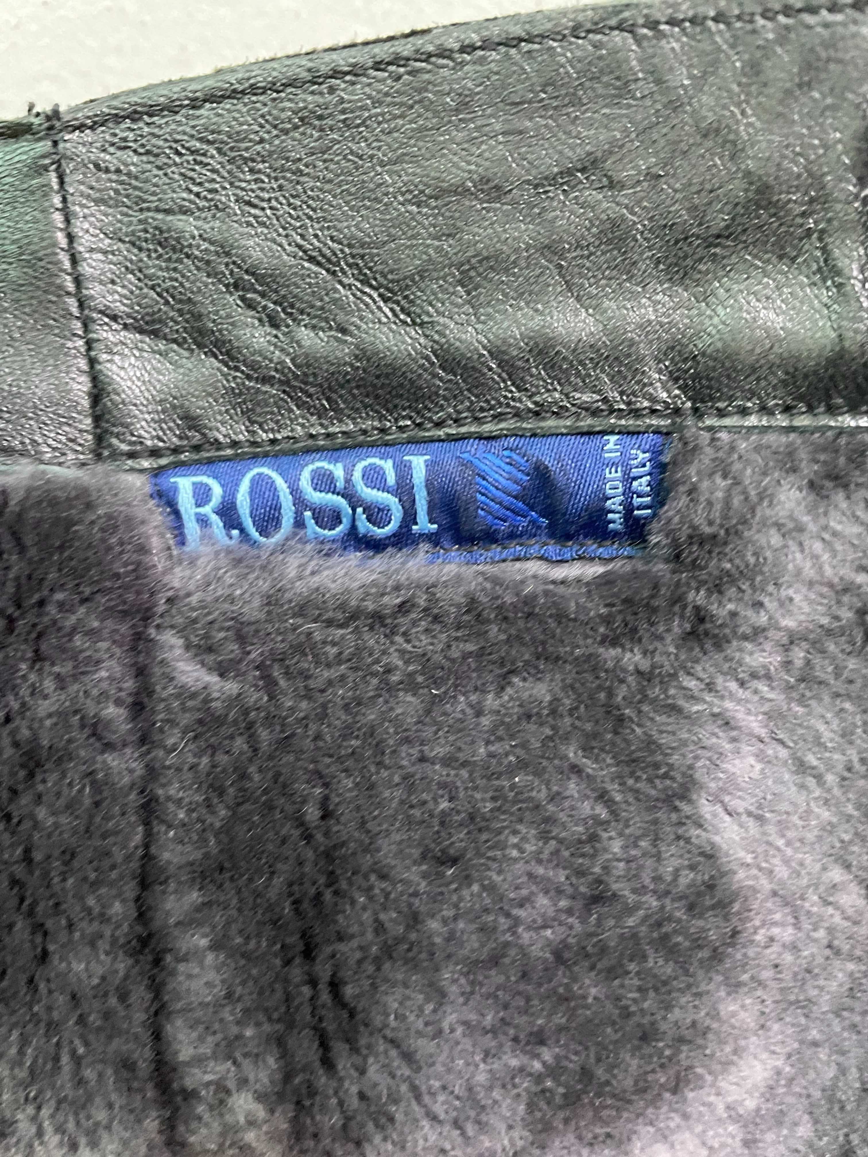 Зимние кожаные сапоги ROSSI (Италия)