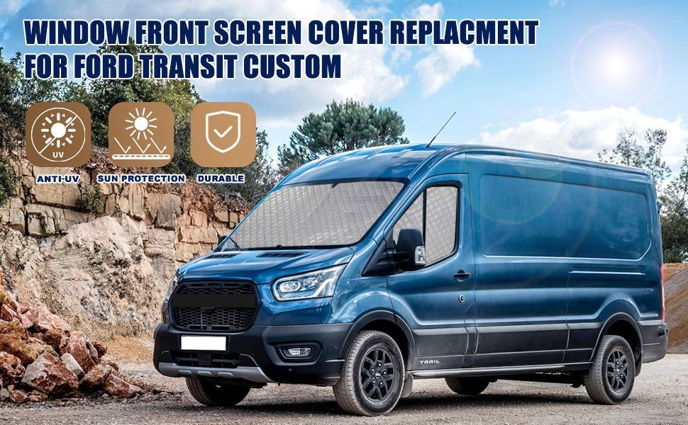 5 слойни термо сенници / щори за кабината за Ford Transit 2012-2022