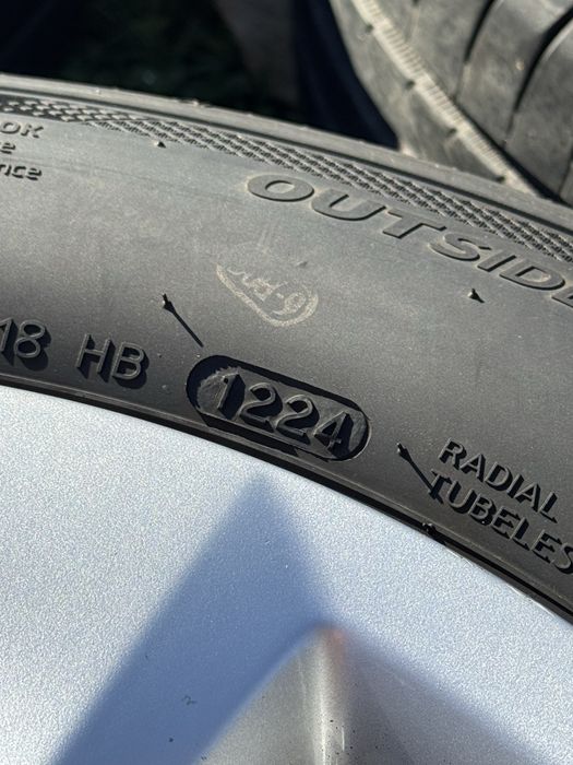 Jante Audi 225/60/R16 cu anvelope Hankook vară