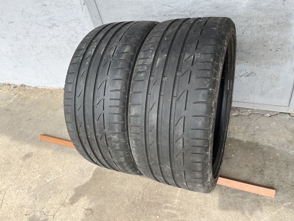 2 бр. летни гуми 245/35/18 Bridgestone RSC 5,5 mm DOT 4214