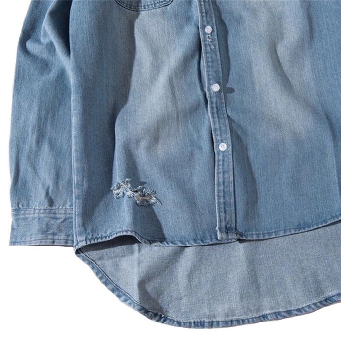 Camasa Fear Of God Shirt Hypebeast Bape Jeans Denim Kaws Yeezy Adidas