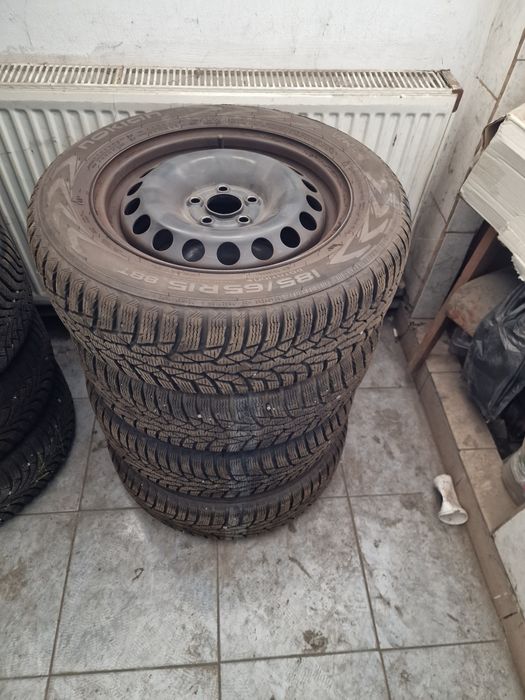Set jante tabla+anvelope de iarna nokian dot2022