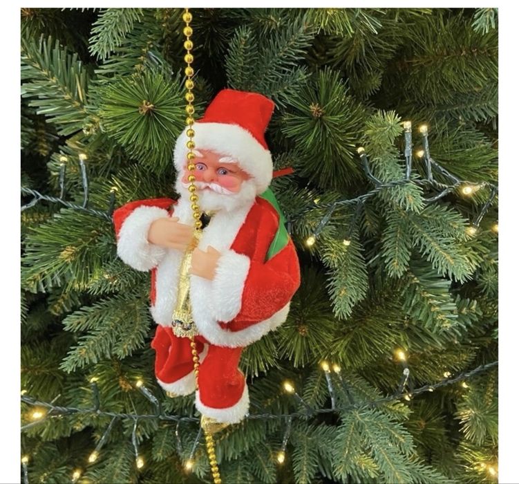 Дед мороз на веревке