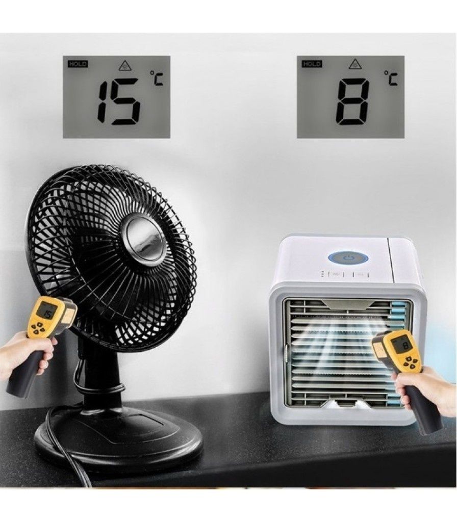 Преносим охладител за въздух с вода – Arctic Cooler 3в1 | Овлажнява, о