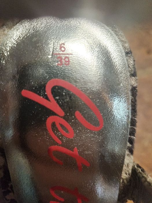 Pantofi dama cu platforma NEXT marimea 39 efect piele sarpe