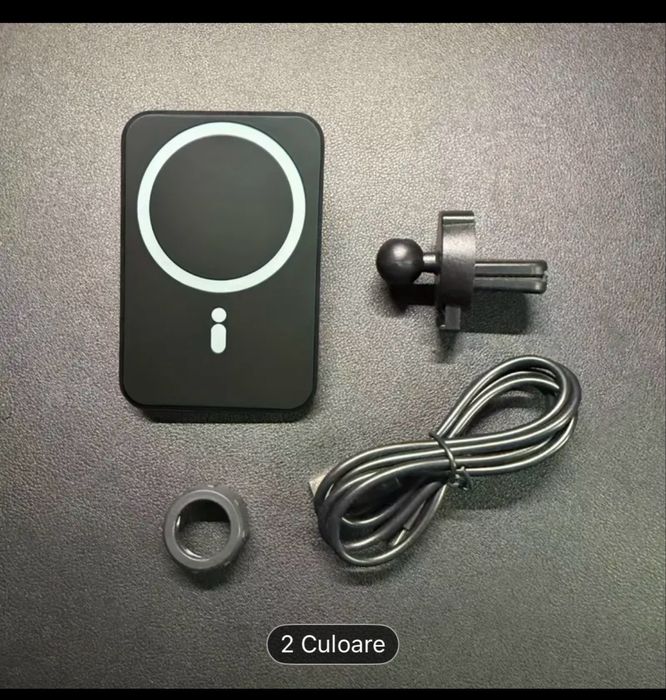 Încărcător wireless magnetic pentru iPhone – Fast Charge, nou