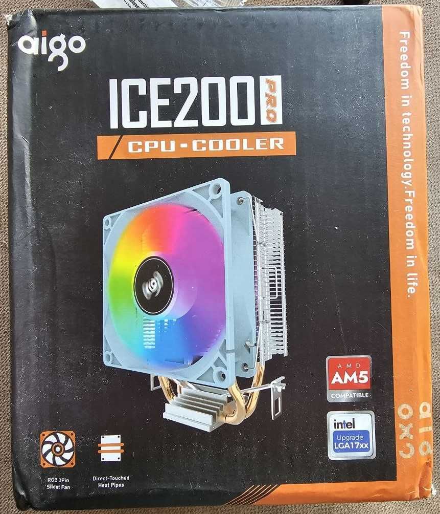 RGB CPU Cooler 95W ICE 200 PRO AM5/AM4/AM3/LGA1700/LGA1200/LGA115X/775