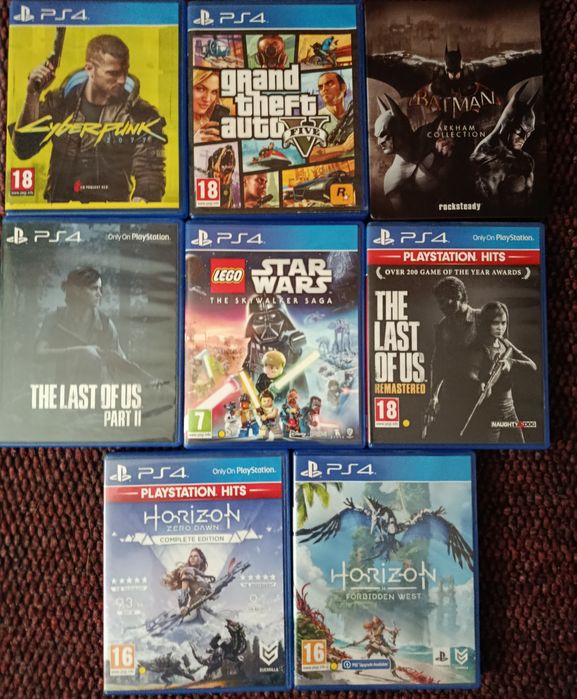 Jocuri consola Play Station 4 PS4/PS5