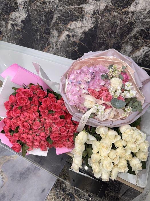 Цветы свежие, Алматы