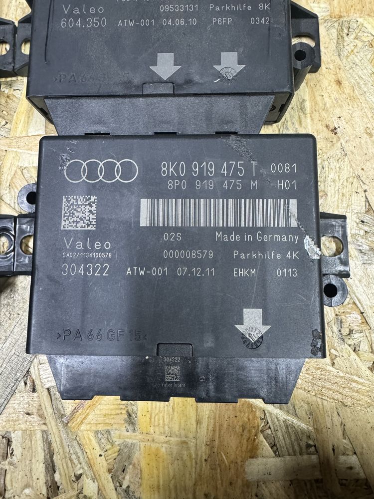 Modul senzori parcare Audi A4 B8, A5, Q5 8K0919475Q, E, R, T