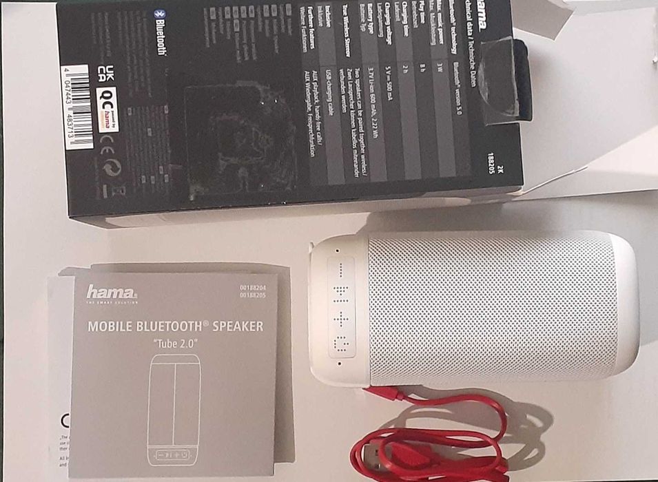 Преносима товколона Hama tube 2 Bluetooth speaker