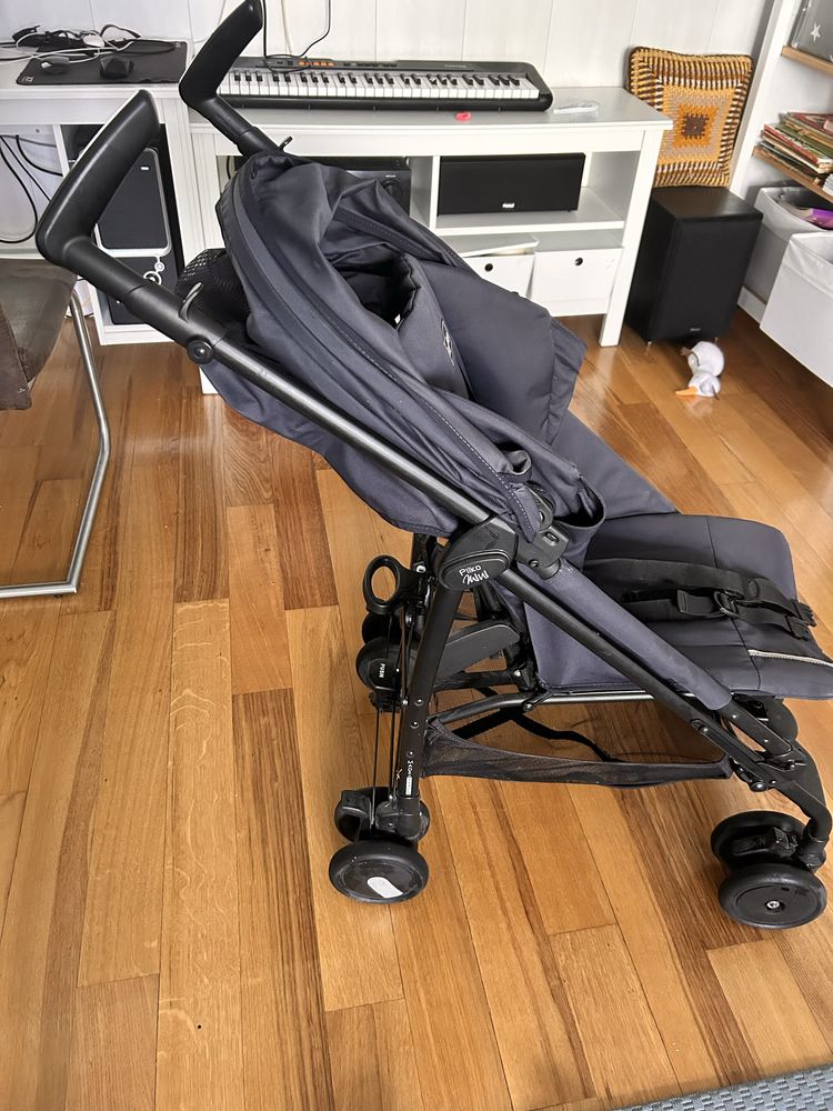 Carucior Mini, Peg Perego, Bleumarin/Negru