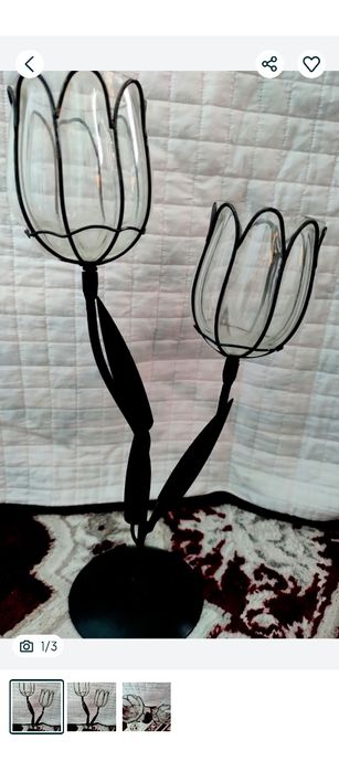 SFEȘNIC vintage,lucrat manual