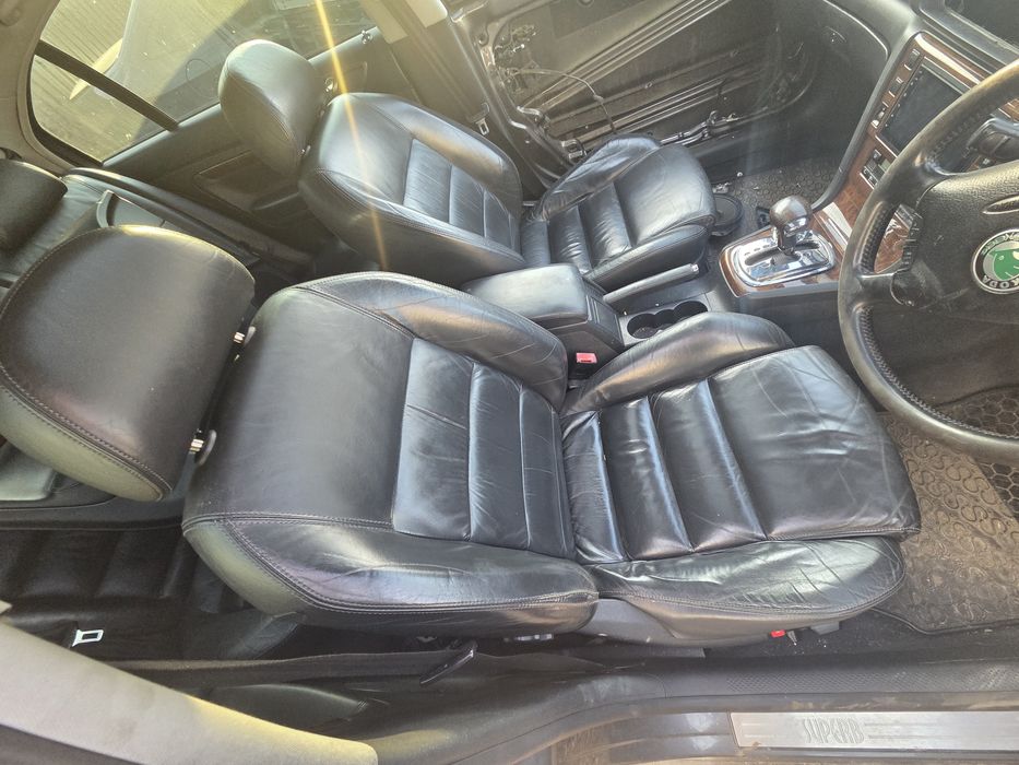 Interior piele Skoda superb 1