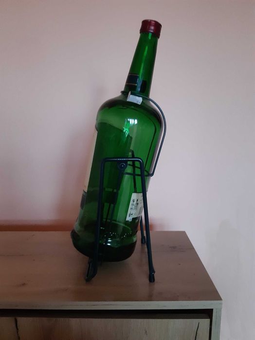 Бутилка (галон) от уиски JAMESON 4.5 литра със стойка (люлка)
