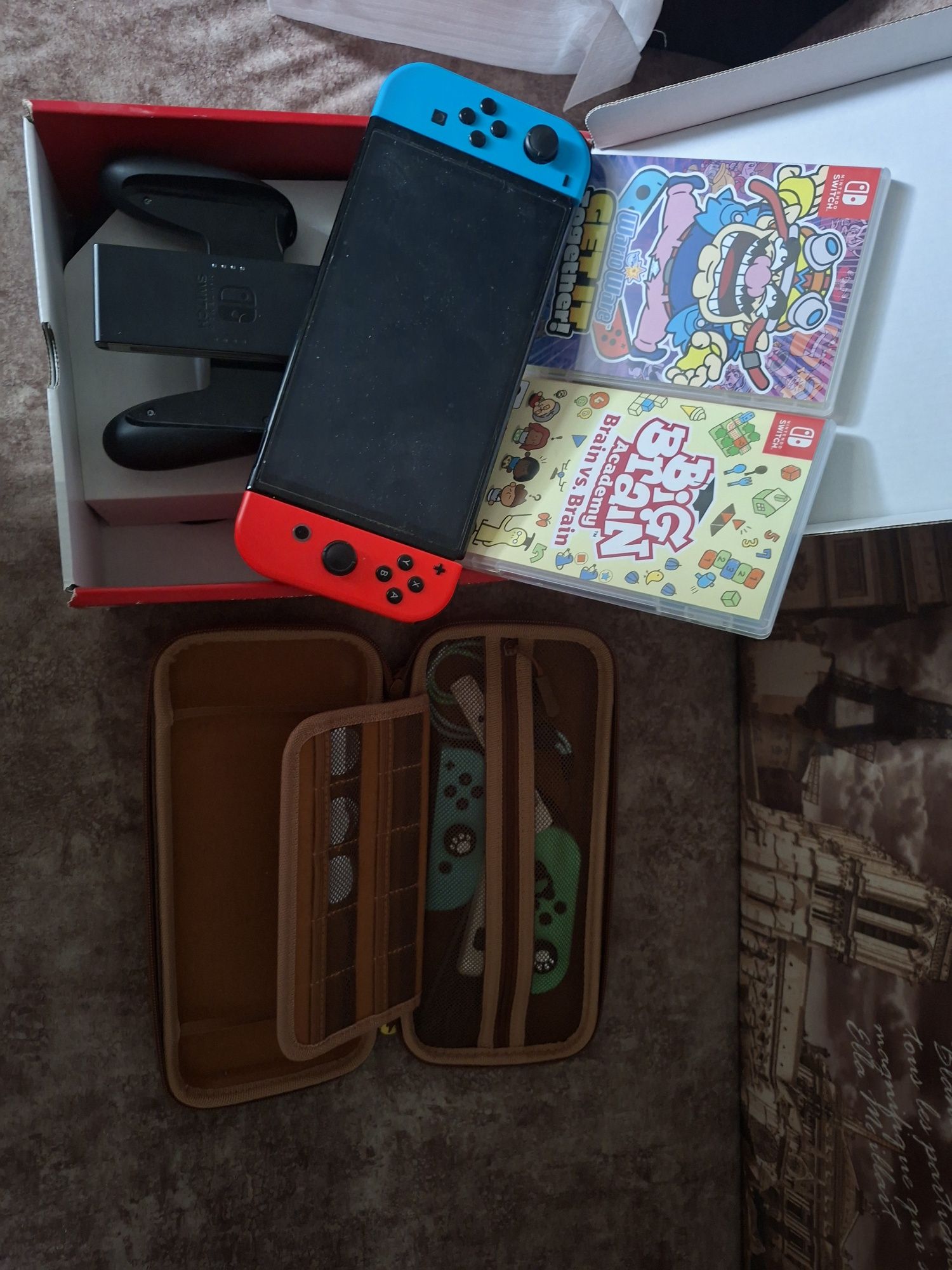 Njntendo Switch Oled с аксессуарами
