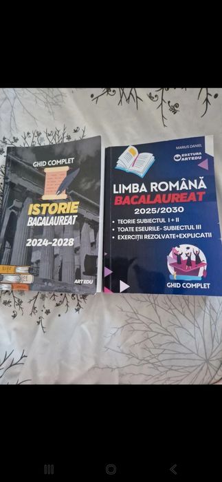 Cărți BAC română+istorie