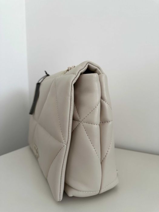 Parfois Geanta De Mana Ecru / Crossbody Bag Light Beige