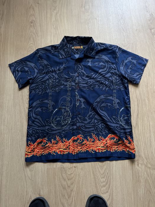 Camasa stil JNCO fubu vintage y2k