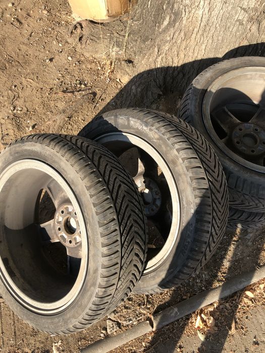 Jante honda civic r17 cu anvelope noi all seasom riken