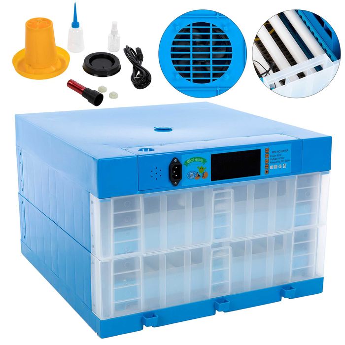 Incubator automat cu 2 etaje 128 buc  ..