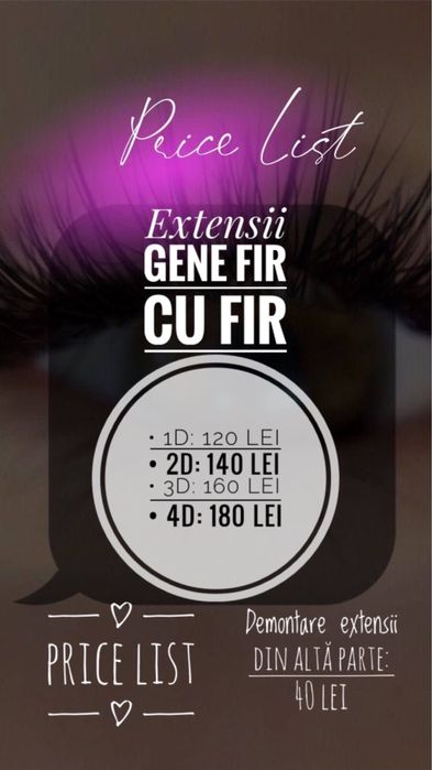 Extensii gene fir cu fir