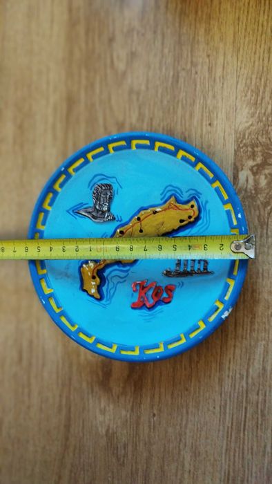 Декоративна чиния от остров Кос Гърция