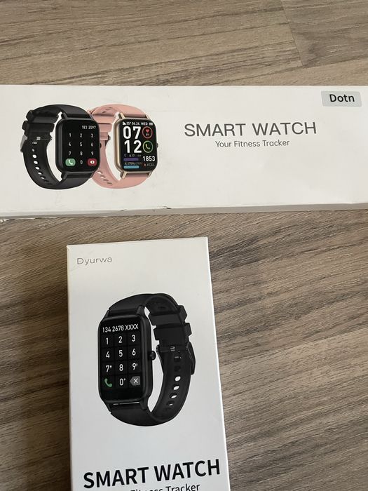 Смарт часовник , бял и черен , нови