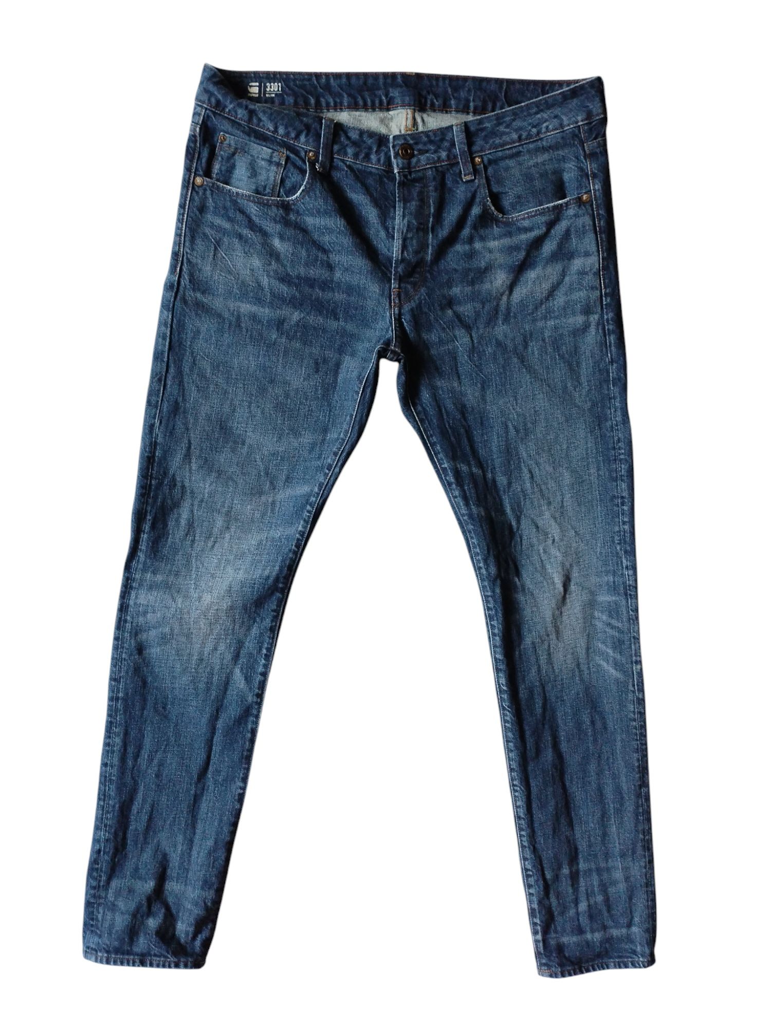 G star raw -3301 B slim -w36/L 34 -мъжки дънки