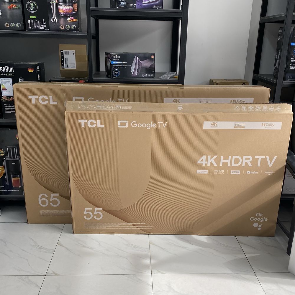 Телевизор TCL 75/65/55/50/43 Smart Tv Android Доставка бесплатно