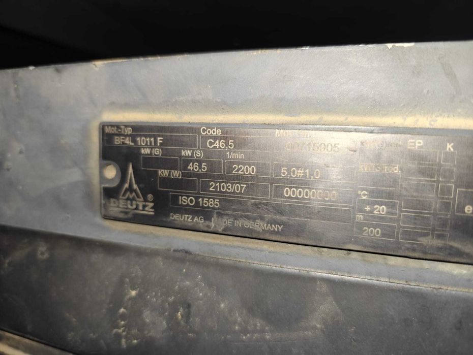 Vand Motor Deutz ,typ BF4L 1011F