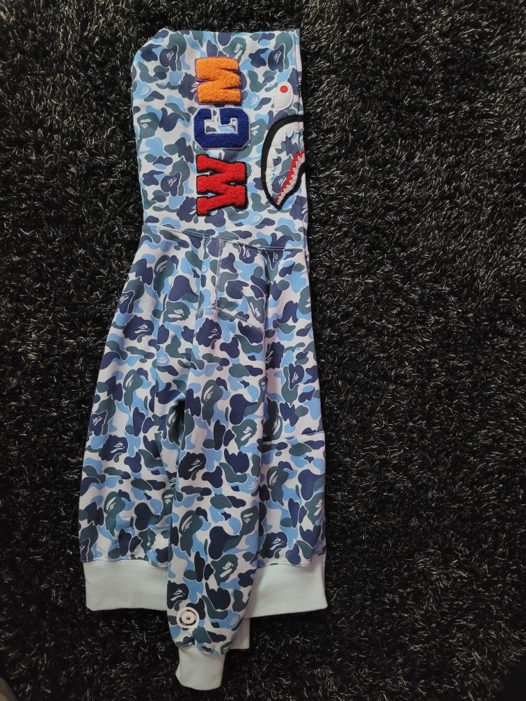 Hanorac bape blue