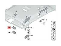 Capac ornament interior plafon trapa panoramica BMW Seria 3 2005-> E90
