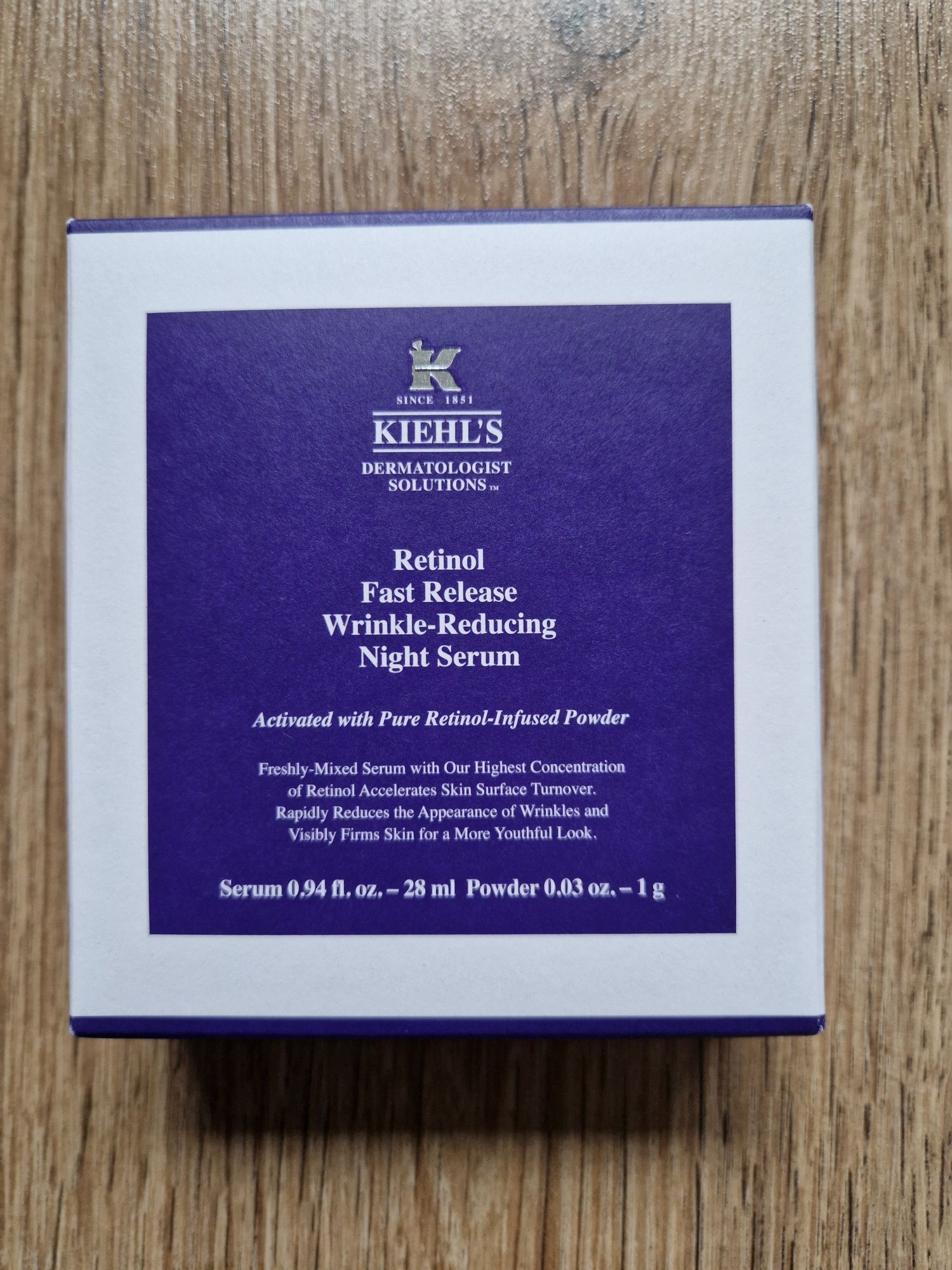 Ser Reducere Riduri Retinol Fast Release Wrinkle-Reducing Serum Kiehls