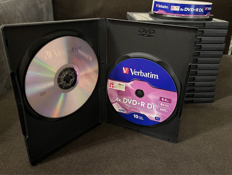 DVD диски, новые, запечатанные