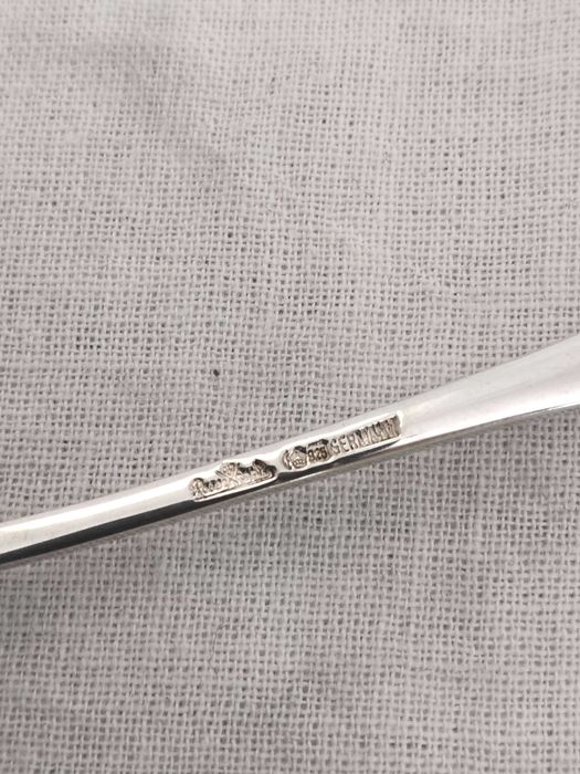 Tacamuri din argint masiv 925 Rosenthal pentru desert