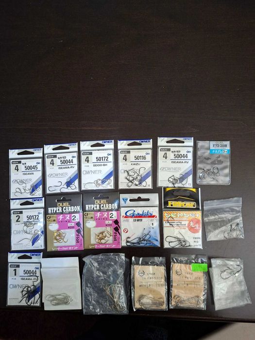 Нови кукички за шаран и сом