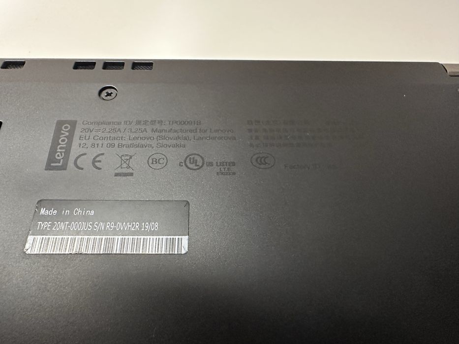 Лаптоп Lenovo ThinkPad L390 Yoga, 13.3”, тъчскрийн, RAM 32 GB, 932 GB