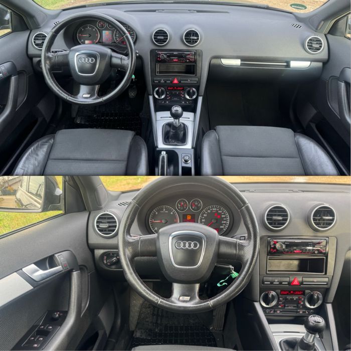 Audi A3 SLine 2.0 TDI / 2008 / 140 Cp / Xenon / Piele / Posibil RATE